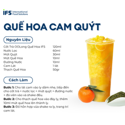 Công Thức Quế Hoa Cam Quýt